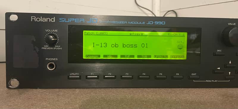 Roland Super JD-990 With SR-JV80-04 Vintage Synth Expansion Board image 1