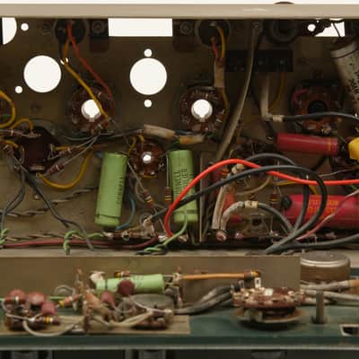 Altec 1567A Mixer Amplifier 5x1 Tube Microphone Mixer 1960s - Green image 15