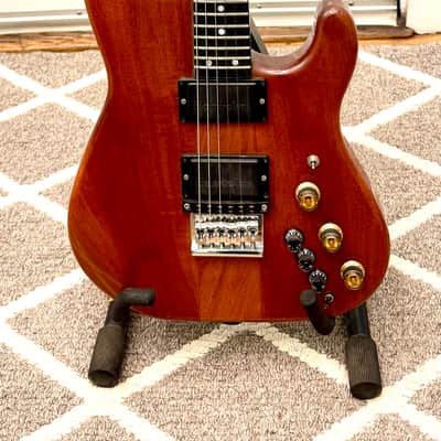 Modulus Graphite Neck Thru Midi Guitar Mid 80’s - Natural image 2