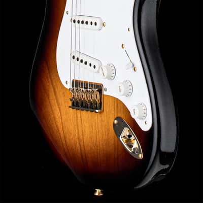 Fender Custom Shop Limited Edition 1954 Hardtail Stratocaster DLX Closet Classic - Wide Fade 2 Tone Sunburst #0004 image 7