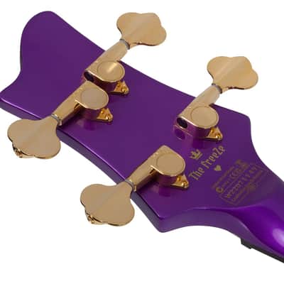 Schecter The Freeze Sicle 4 String Electric Bass in Purple image 4
