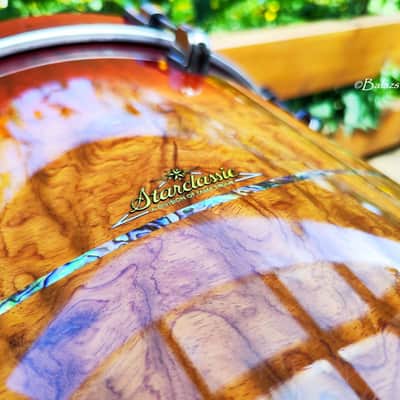 Tama Starclassic EXOTIX Volcanic fire bubinga kit image 5
