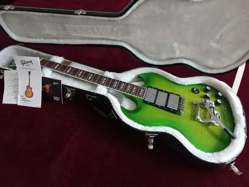 Gibson SG Deluxe 2013 - Lime Burst