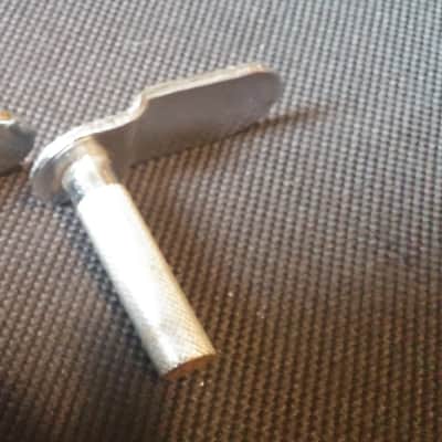 Hoshino Star VINTAGE TOM MOUNT Consollte RAIL ARM CLIP SLOT STYLE Drum Part 60S 70S image 3