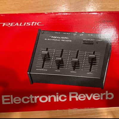 Realistic 32-1110 Desktop Electronic Reverb / Delay 1982 - 1989 - Black image 3