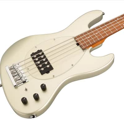 Sadowsky MetroExpress 21-Fret Vintage M Bass Morado Fingerboard 5-String - Solid Champagne Metallic High Polish image 7