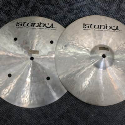Istanbul Mehmet 14" Turk Flat Hole Bottom Hi-Hat Cymbals (Pair)