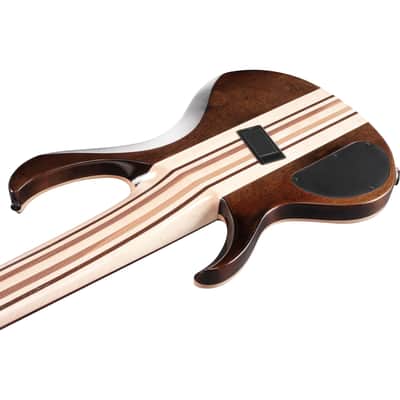 Ibanez BTB7MSNML BTB Bass Workshop 7-String Electric Bass, Natural Mocha Low Gloss image 8