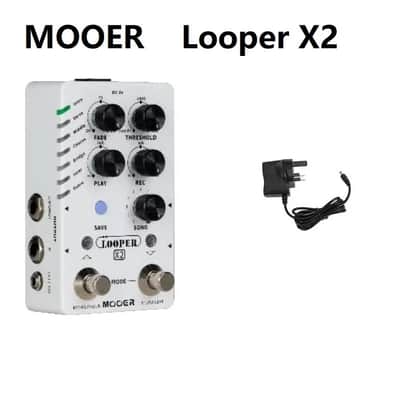 Mooer Looper X2 Dual-footswitch stereo looper pedal,price include the import duty for US buyer image 3