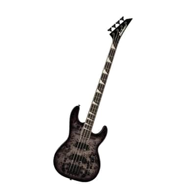 Jackson JS Series Concert Bass CB JS3P 4-String Right-Handed Bass Guitar with Poplar Body and Maple Neck (Transparent Black) image 4