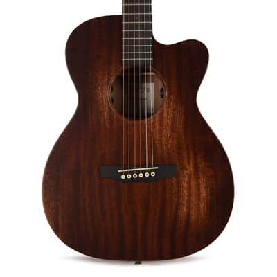 Martin Junior Series 000C Jr E StreetMaster Sapele Dark Mahogany Distressed image 2