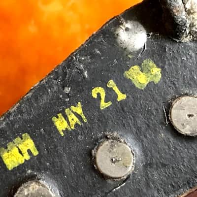 Fender Musicmaster Pickup / Pots / Jack / Brown cover Complete Original Wiring Harness 1964 64 image 5