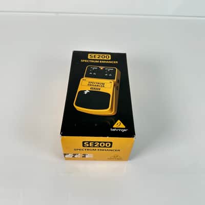 Behringer SE200 Spectrum Enhancer 2010s - Yellow | Reverb