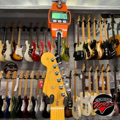 Fender   American Professional 2 Ii Stratocaster Lh Left Handed Mancina Olympic White image 3