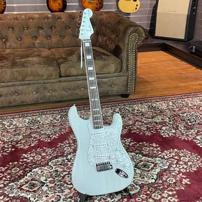 Fender Kenny Wayne Shepherd Sign. Stratocaster Transparent Faded Sonic Blue + 3,412 kg image 2
