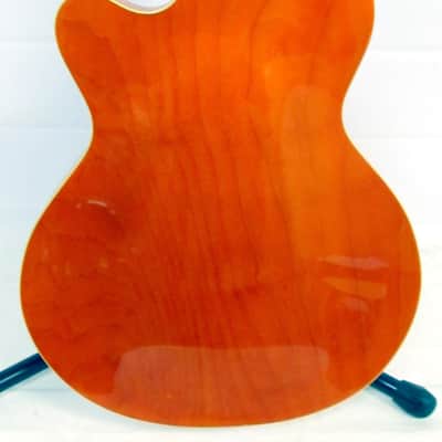 Used Gretsch G3140 Historic Synchromatic Thinline Orange VGC image 4