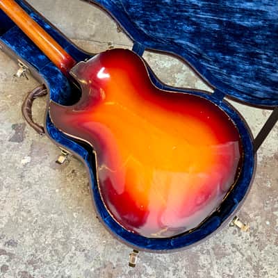 Guild T-100 1966 - Sunburst original vintage USA image 10