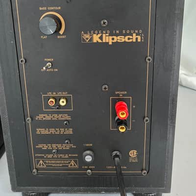 Klipsch SP-1 Synergy Series Tower Speakers 1999-2002 - Black Cherry Wood image 7