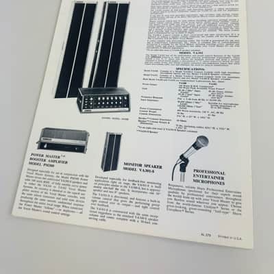 Shure Sound Scene – Vocal Master Special Issue (c. 1970) image 2