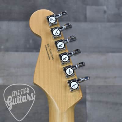 Mint Fender Limited Edition American Ultra II Stratocaster HSS - Graffiti Yellow with Hardshell Case image 8