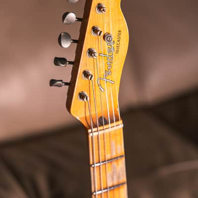 Fender Custom Shop '52 Telecaster Journeyman Relic 2023 - Aged Nocaster Blonde image 6
