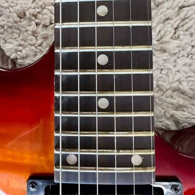 Dean C380F TAB Electric Guitar Custom 380 Floyd C380Ftab Trans Amberburst Guitar image 9