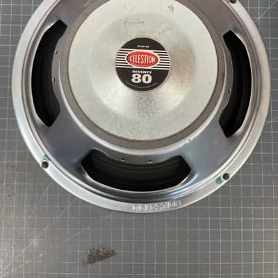 Celestion G12P-80 12" 80-Watt 16ohm Guitar Amp Speaker 2020s - Silver image 1
