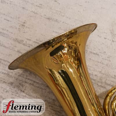 Miraphone 90A Kaiser-Tuba - 5/4 Size, Rotary Valves, Lacquer (Ex-USAF) image 8