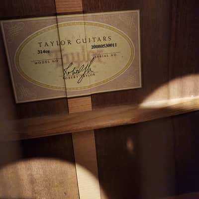 Taylor 314ce with ES1 Electronics 2008 - Natural image 4