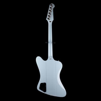 Epiphone 1963 Firebird V Frost Blue with Case - Demo image 10