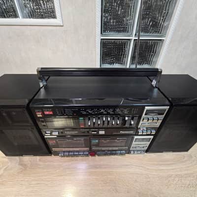 100% Serviced Panasonic RX-CW200L Rare Vintage Cassette Deck Boombox Japan Warranty image 2