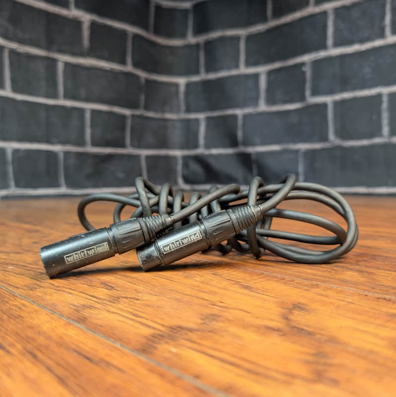 Whirlwind 10' Microphone Cable – XLR to XLR – Pro‑Grade Build • Clean Signal • Road‑Ready Reliability image 1