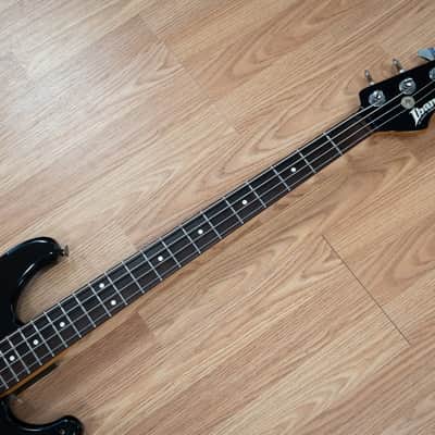 1985 Ibanez Roadstar II Bass Series Electric Bass in Gloss Black w/ Original Hard Case (Very Good) *Free Shipping* image 3