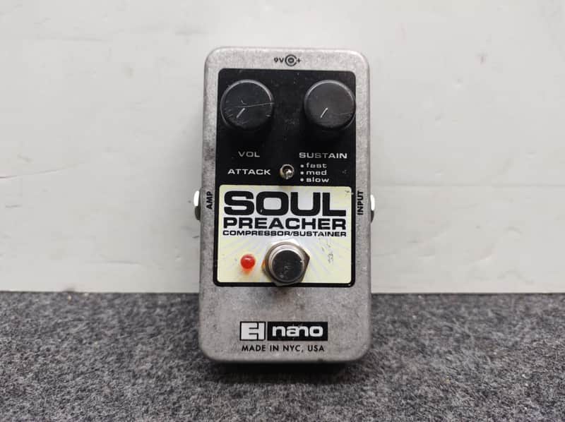 Electro-Harmonix Soul Preacher Nano Compressor / Sustainer 2007 - Present - Cream / Black image 1
