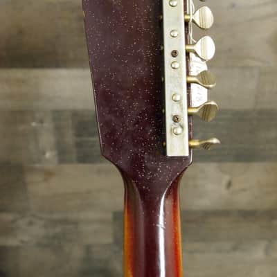 Silvertone Danelectro Sears 1965 Sunburst with amp. image 13