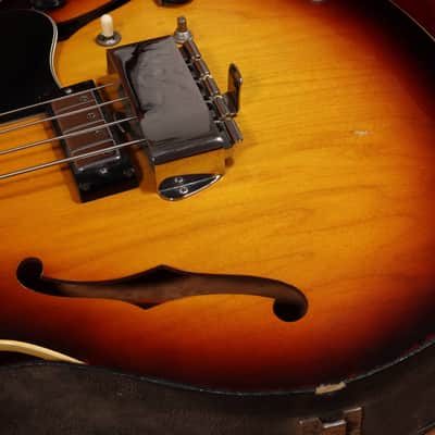 1968 Gibson EB-2D - Sunburst - All Original image 8