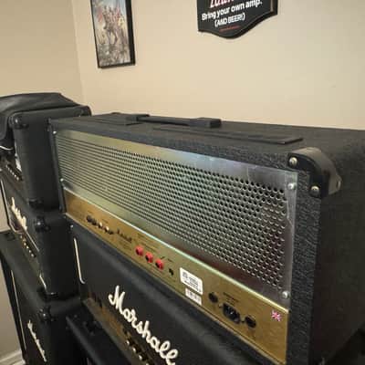 Marshall JCM 2000 DSL 100 TIME CAPSULE Dual Super Lead 2-Channel 100-Watt Guitar Amp Head 2000s - Black image 9