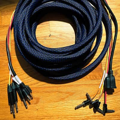 SylviaTone Guitars 12ft 4 cable method loom - AC cable image 1