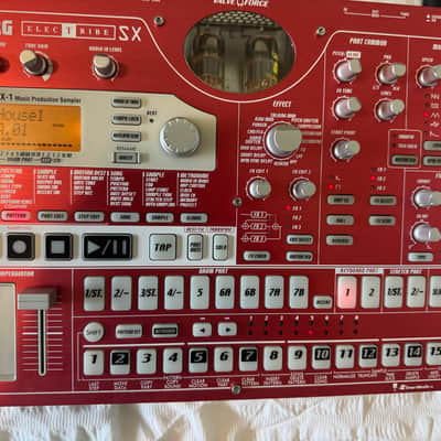 Immagine Korg Electribe-SX ESX-1 Music Production Sampler 2000s - Red - 3