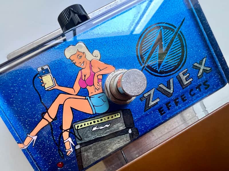 Zvex Wah Probe 1 OF 1 Namm Show 2011 2011 - 1 OF 1 Hand Painted image 1
