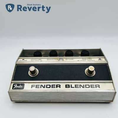 Fender Blender Fuzz 1975 Vintage Guitar Effect Pedal Original w/Manual image 3