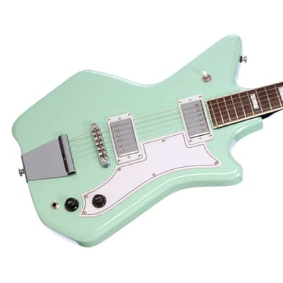 Airline Guitars Jetsons Jr 2P Seafoam Green image 3