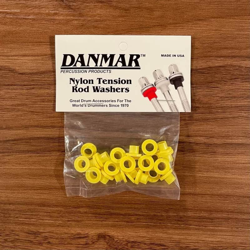 Danmar 20 Pack Nylon Tension Rod Washers Yellow image 1