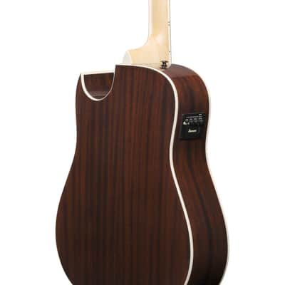 Ibanez ALT50FA ALT Acoustic Electric Guitar - Blue Doom Burst image 6