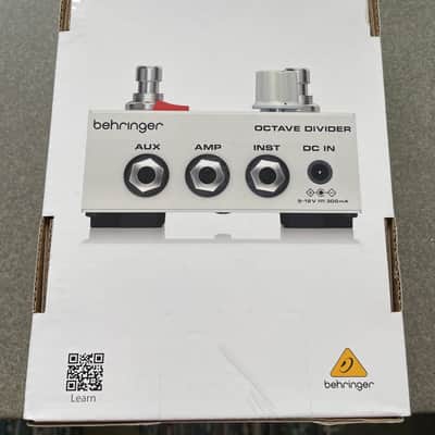 Behringer Octave Divider 2022 - Present - Silver image 2