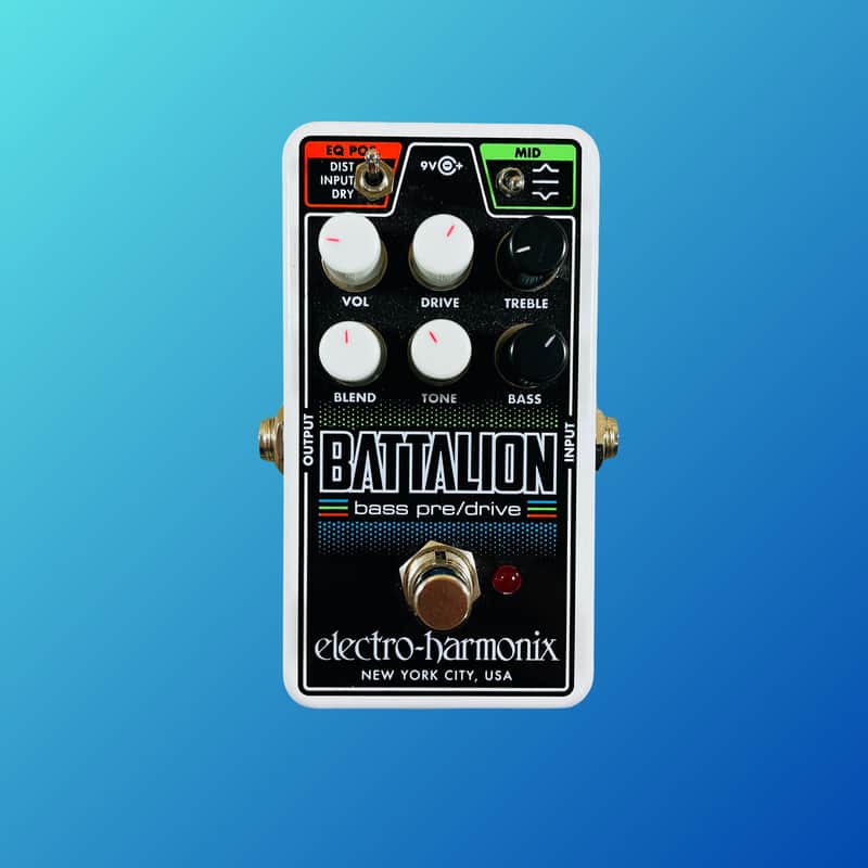 Electro-Harmonix Nano Battalion Bass Preamp and Overdrive image 1