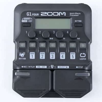 ZOOM USED ​​ZOOM G1 FOUR Multi-Effects Pedal/Amp Simulator image 2