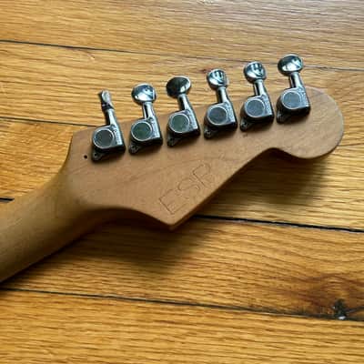 1980s ESP Custom Left Handed Strat Style Neck image 2