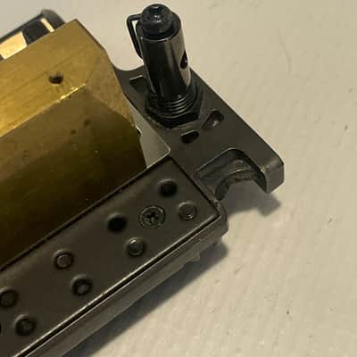 2000's Japan Ibanez Prestige RG7 Series Edge Pro 7 String Powder Cosmo Tremolo Bridge Vibrato Brass Block image 9