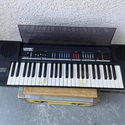 Vintage Lowrey V-6- Mirco Genie Keyboard 80s For Parts Or Repair image 1